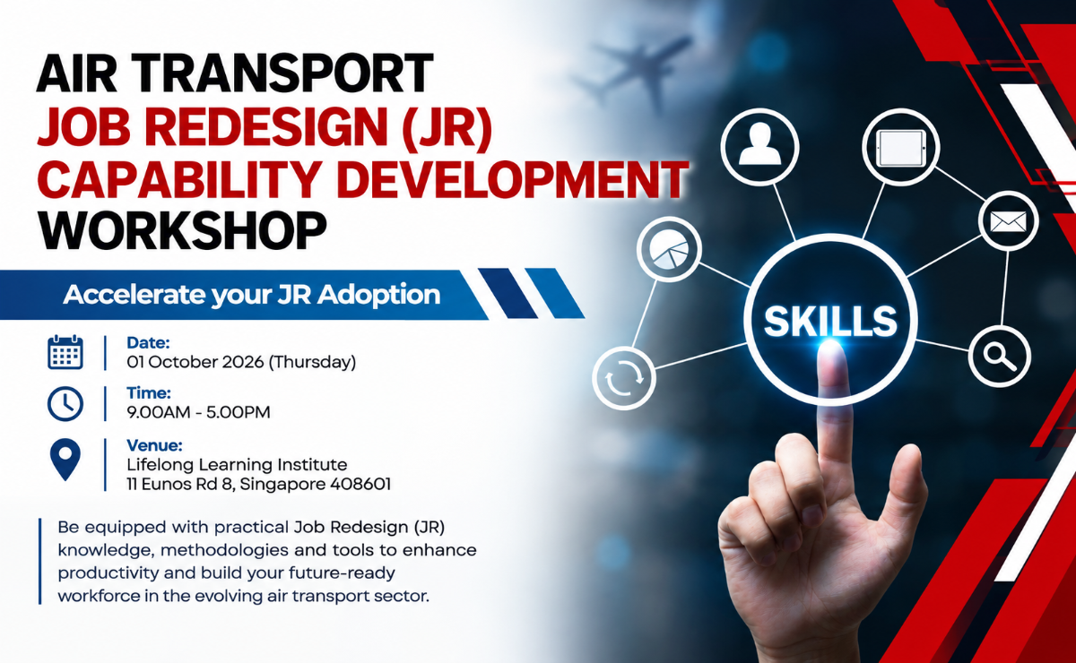 From Playbook to Practice: Equipping SAAA Members to Redesign Jobs, Transform Work and Build a Future-Ready Air Cargo Workforce.